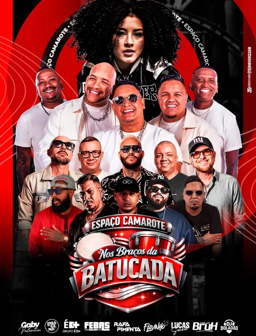 Flyer de Gabi Valentim