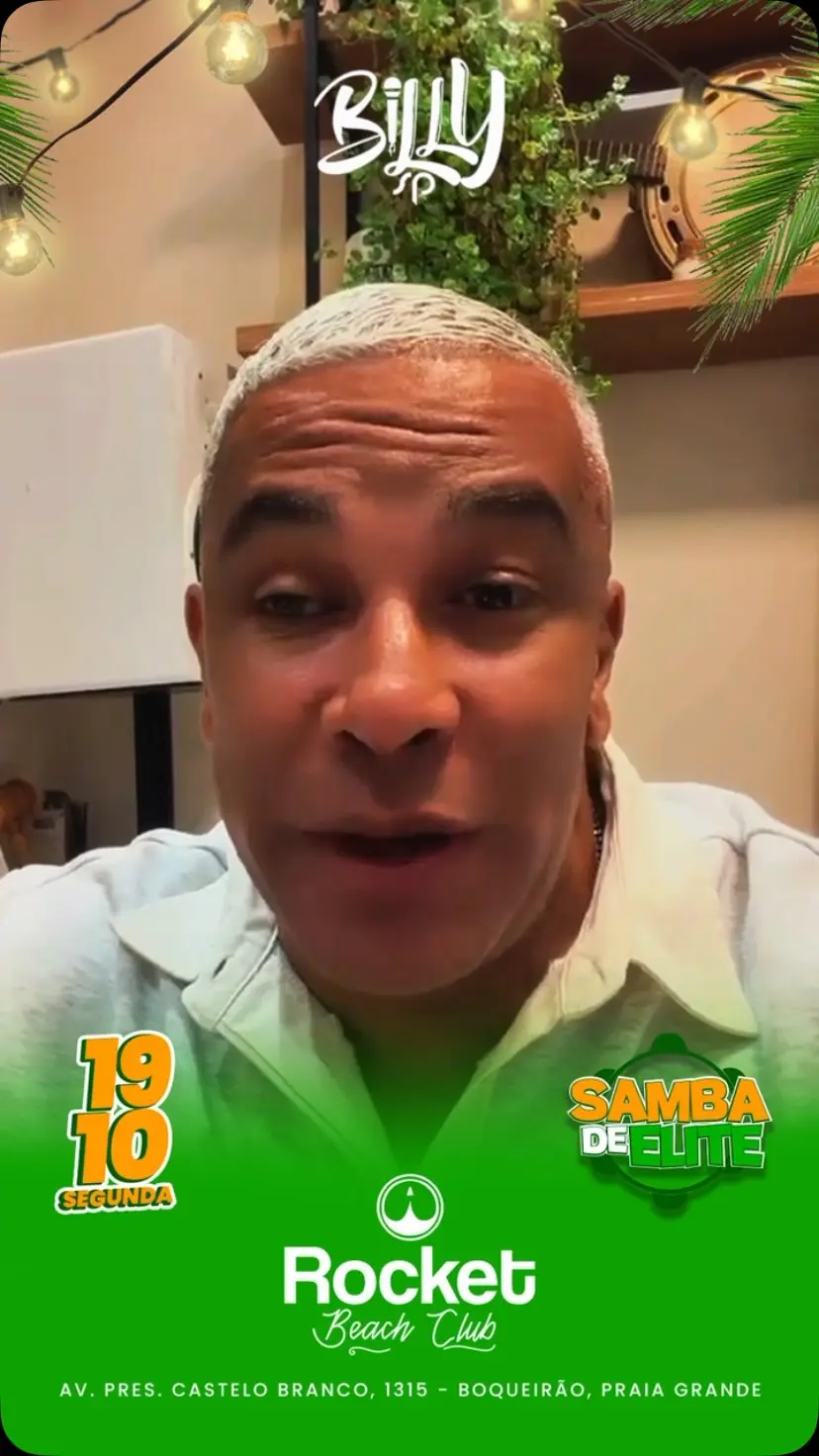 Flyer de Samba de Elite