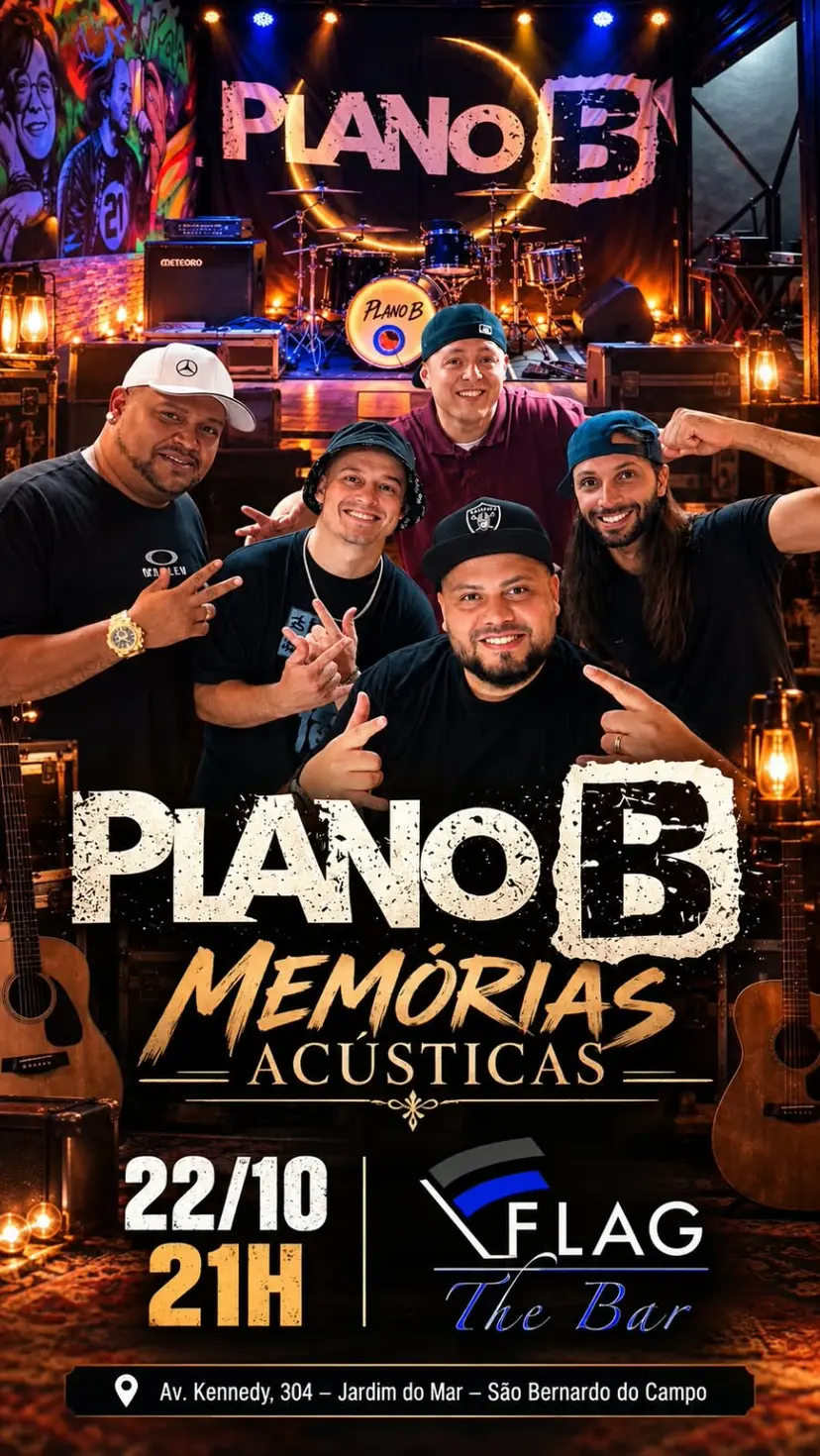 Flyer de Banda Plano B