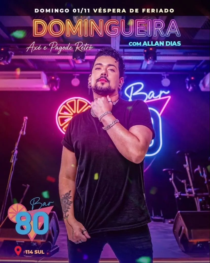 Flyer de Allan Dias