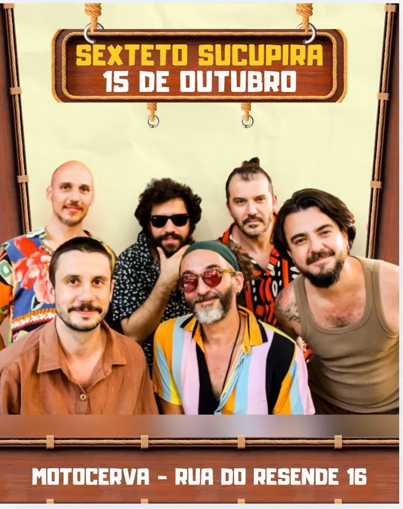Flyer de Sexteto Sucupira