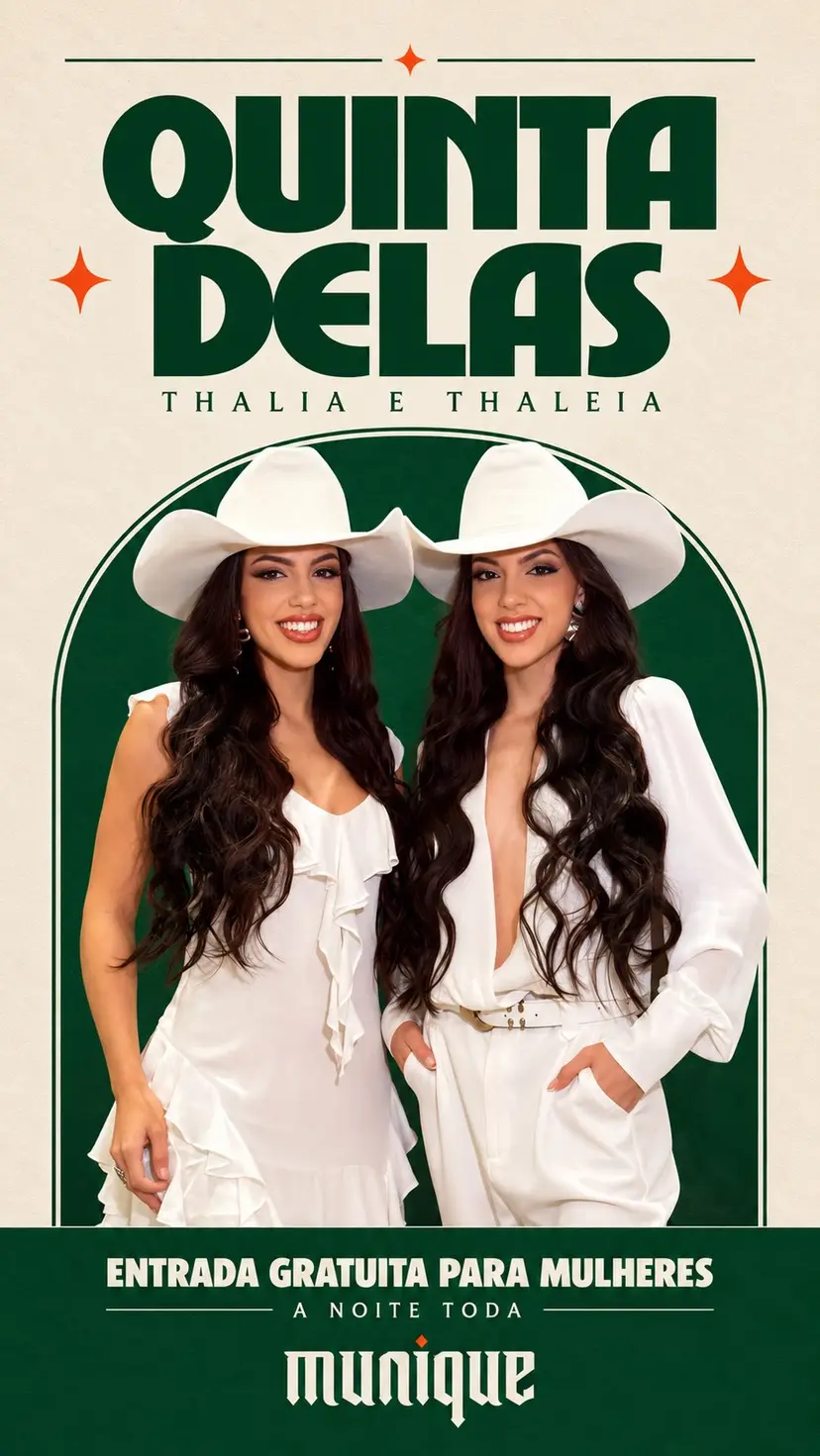 Flyer de Thalia e Thaleia