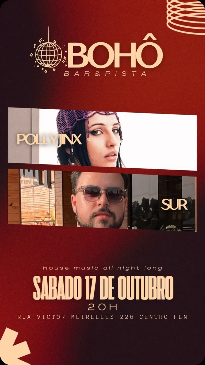 Flyer de Polly Jinx & Sur