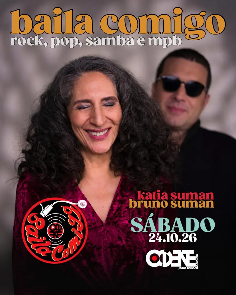 Flyer de Kátia Suman e Bruno Suman