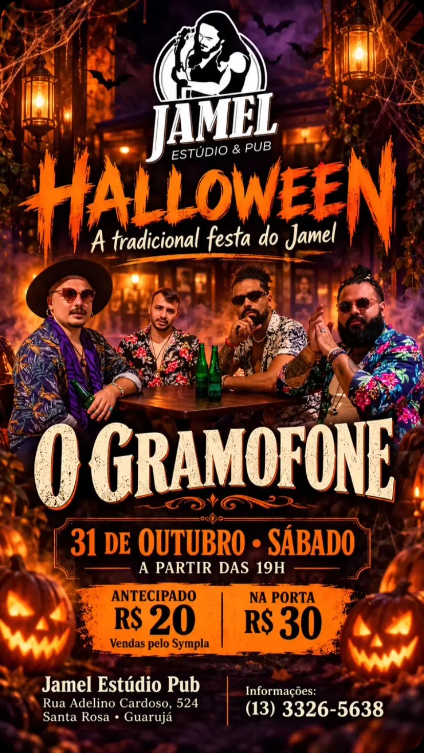 Flyer de O Gramofone