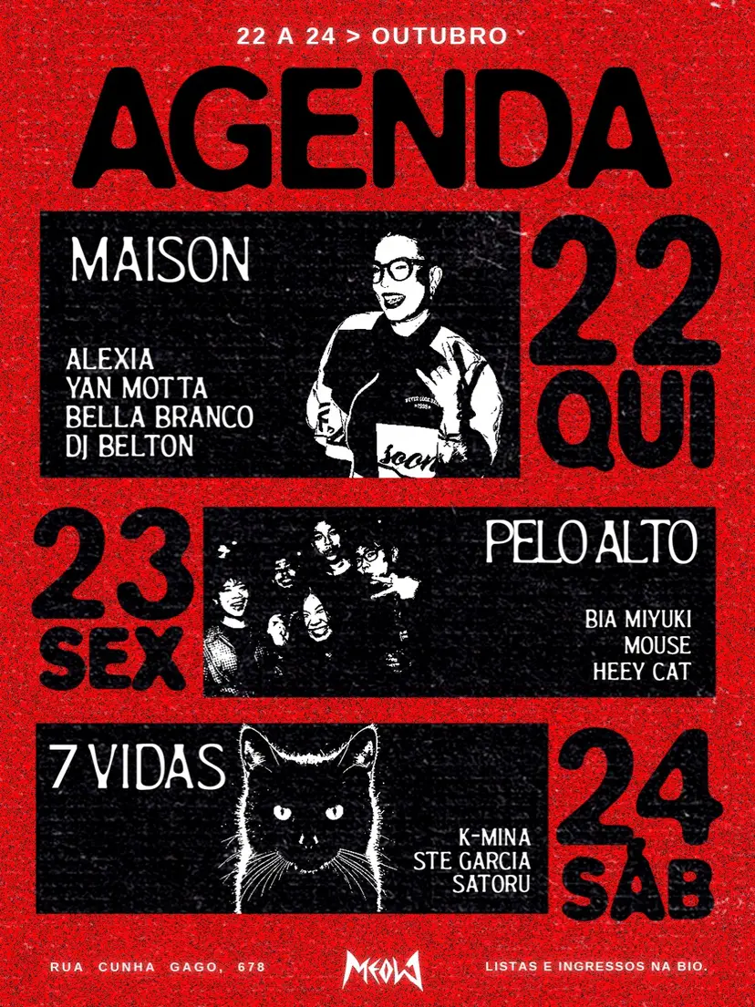 Flyer de Pelo Alto