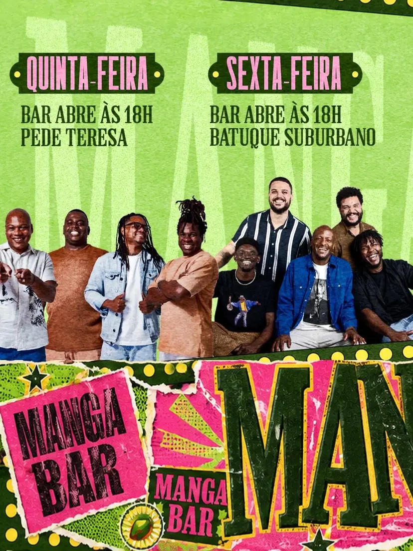 Flyer de Batuque Suburbano